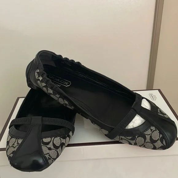 Abigail Flat Shoes Flats Coach Originales Coach A2620 Verra 6CM